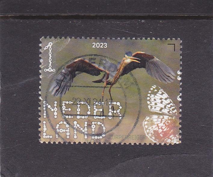 postzegel Beleef de natuur, Postzegels en Munten, Postzegels | Nederland, Verzenden, Na 1940, Gestempeld
