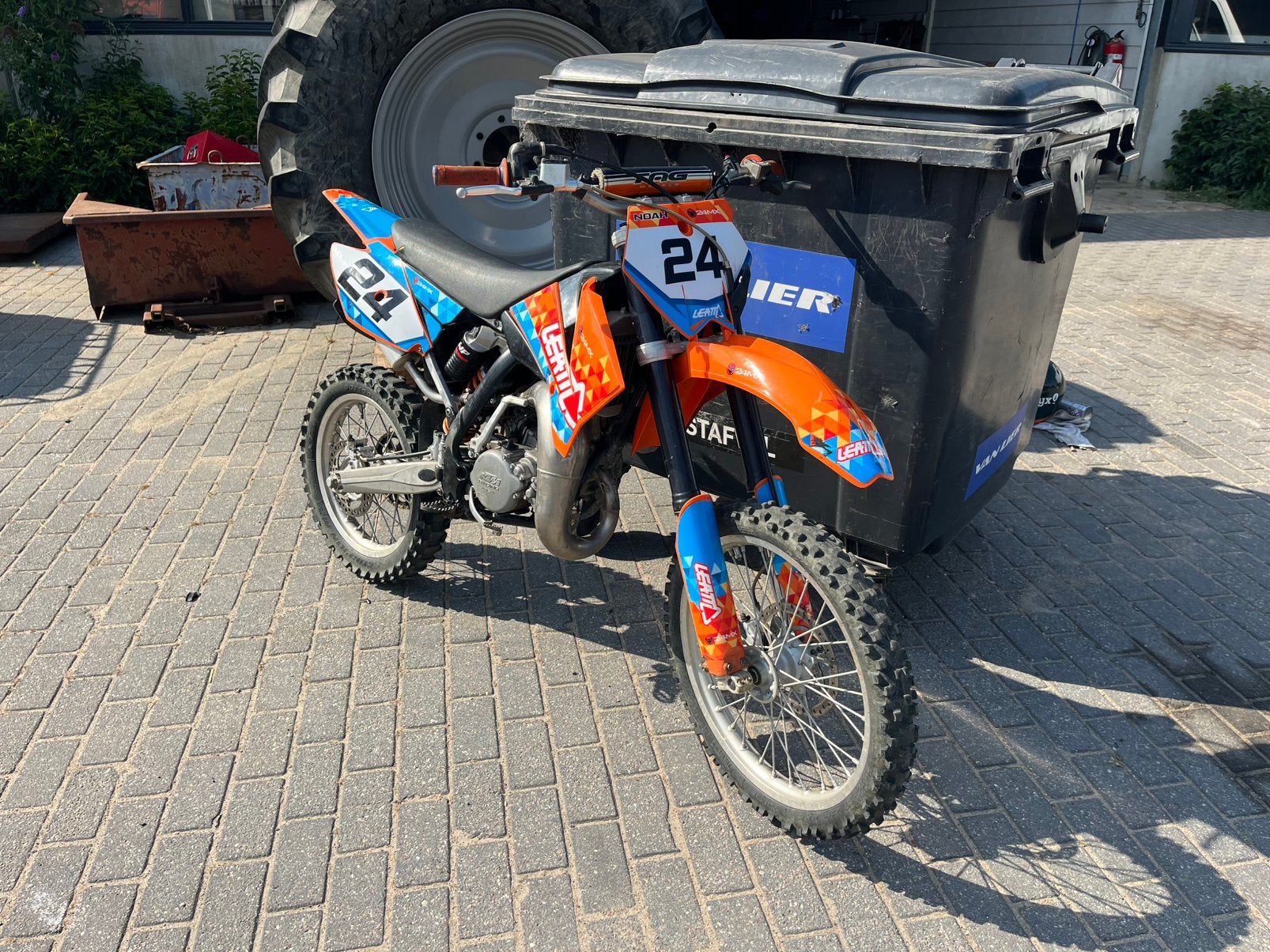 Ktm sx 105 grote wielen, Fietsen en Brommers, Ophalen of Verzenden, Zo goed als nieuw, Overige merken