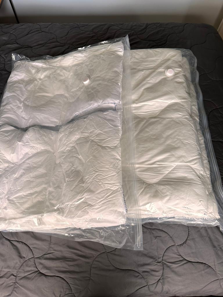 4 seizoenen dekbed 240x220 als nieuw warmtegraad 1+3  4-, Wit, Tweepersoons, Ophalen of Verzenden, Deken of Dekbed