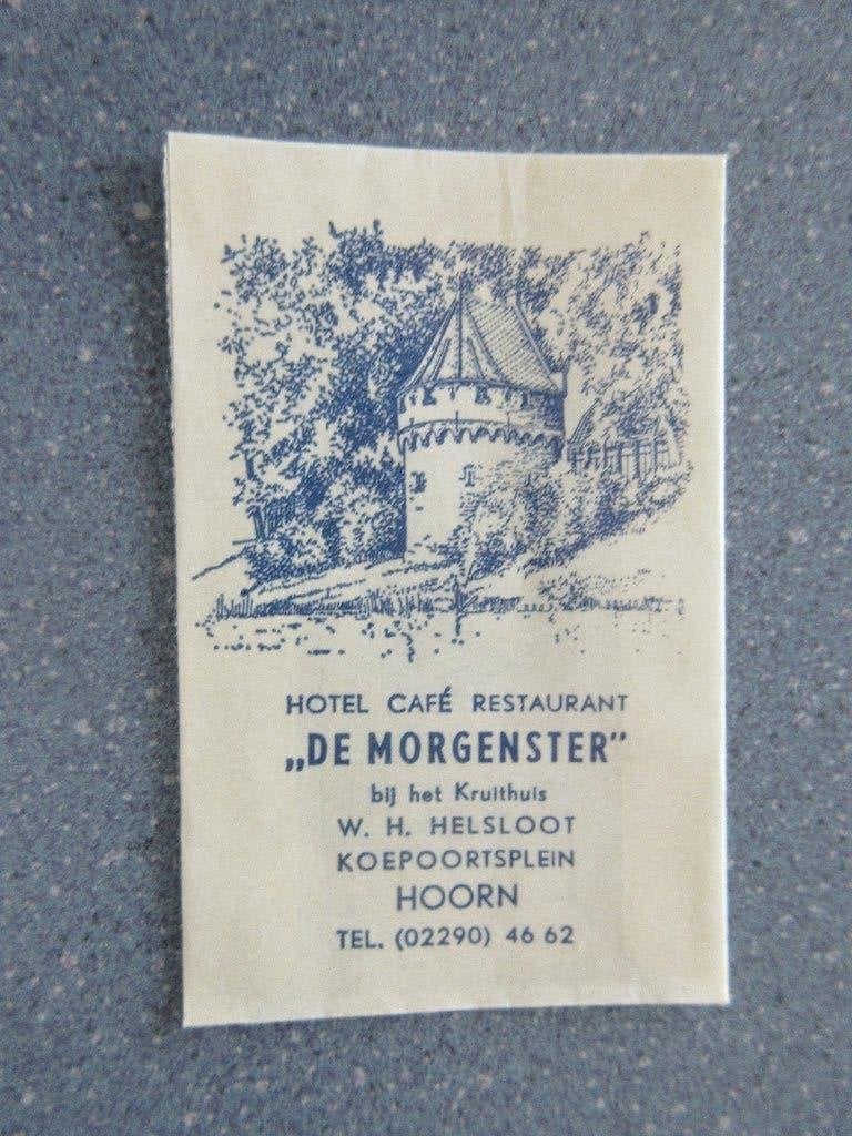 Hoorn, hotel-café-rest. De Morgenster, Verzenden, Nederland