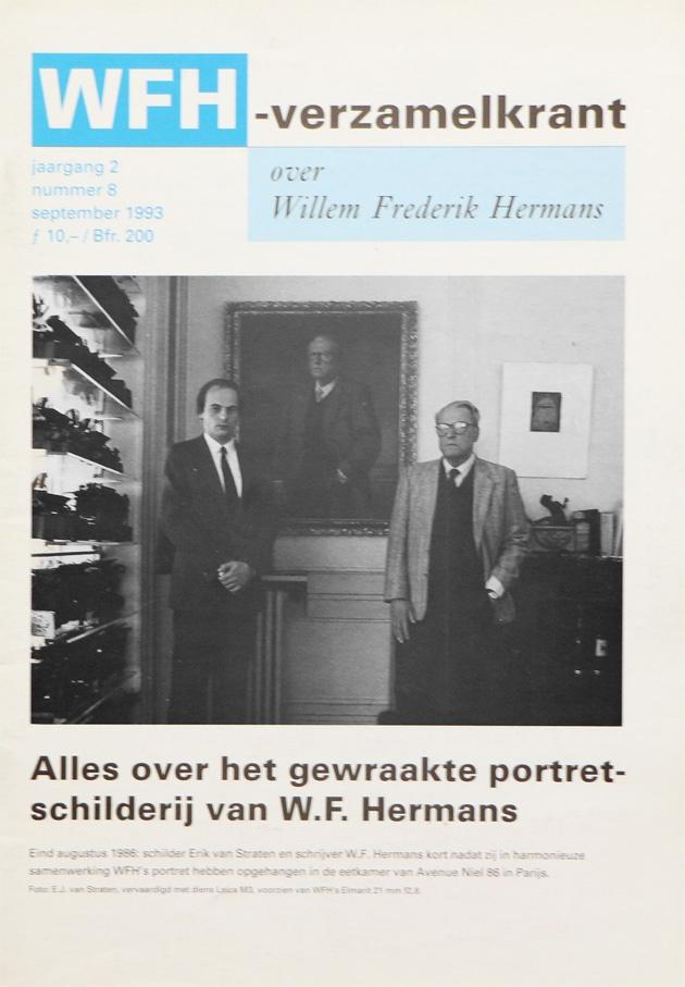 WFH-verzamelkrant 8. over Willem Frederik Hermans, Verzenden, Zo goed als nieuw, Overige typen