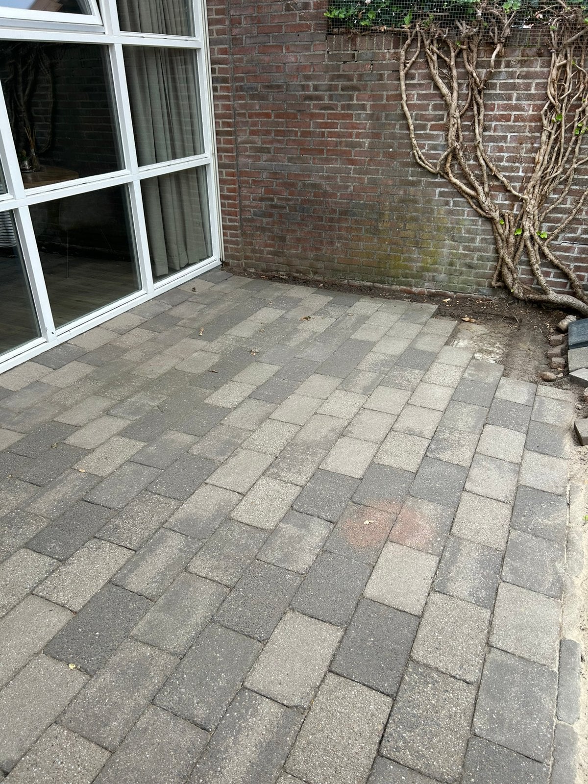 Terrastegels gratis afhalen, Ophalen, Gebruikt, Beton, Terrastegels