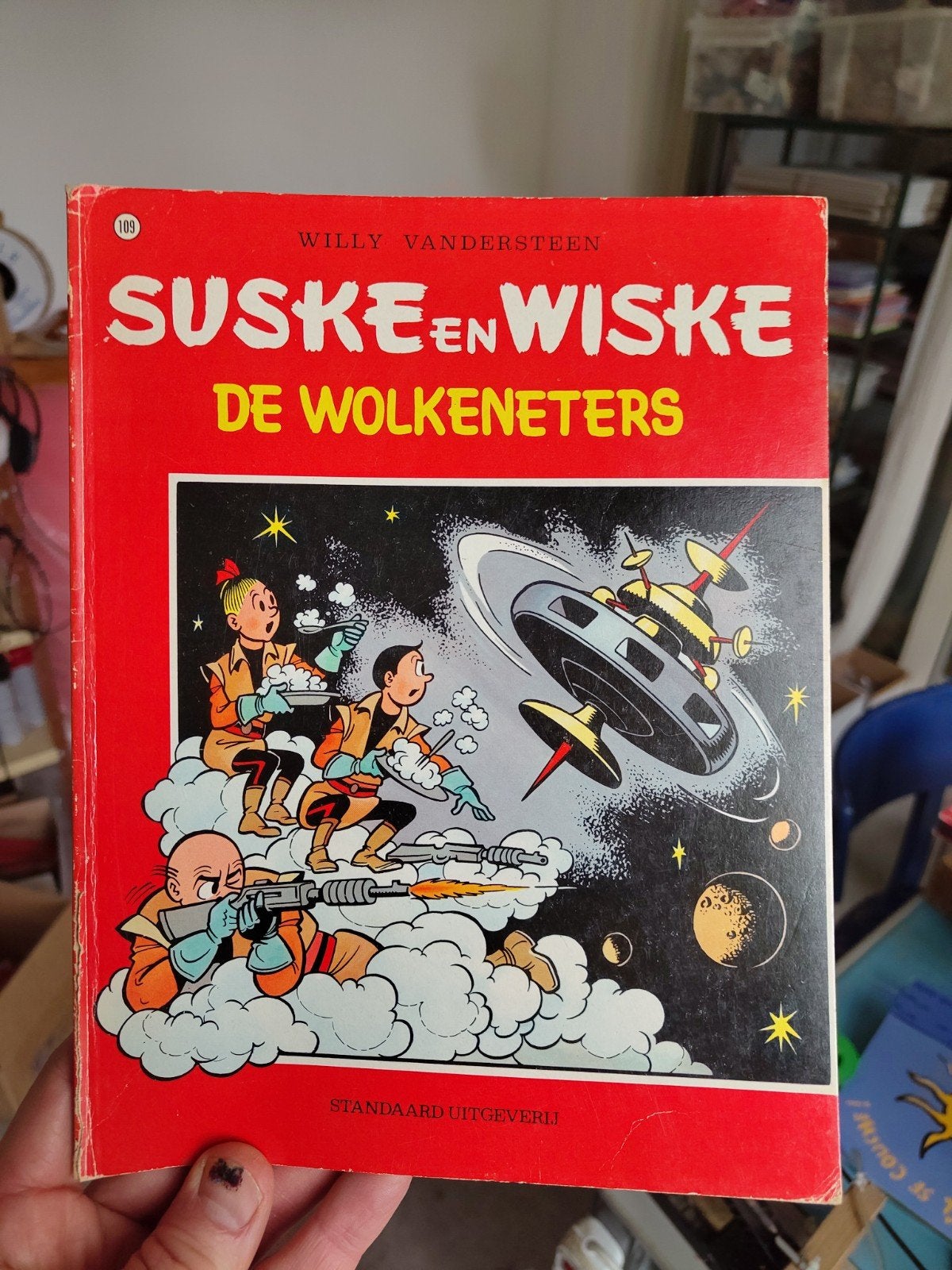 Suske en Wiske - De Wolkeneters (nr. 109), Ophalen of Verzenden