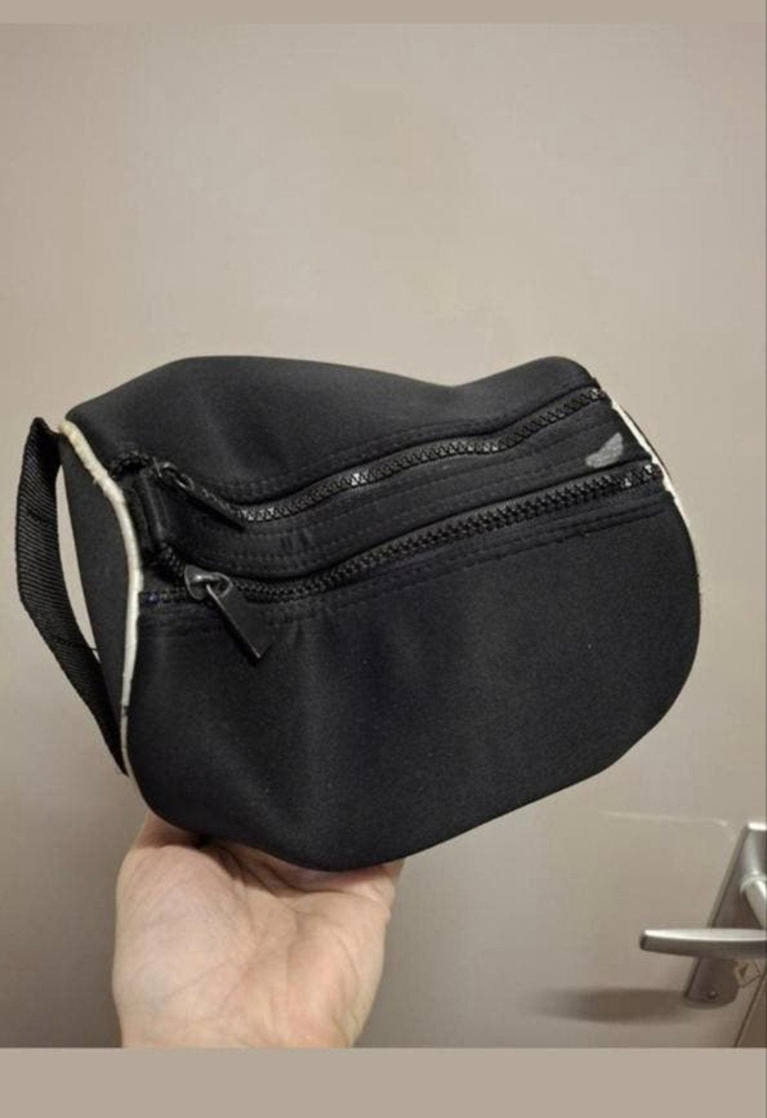 Toilettas heren ace zwart, Sieraden, Tassen en Uiterlijk, Toilettassen, Ophalen of Verzenden, Gebruikt, Zwart, Heer