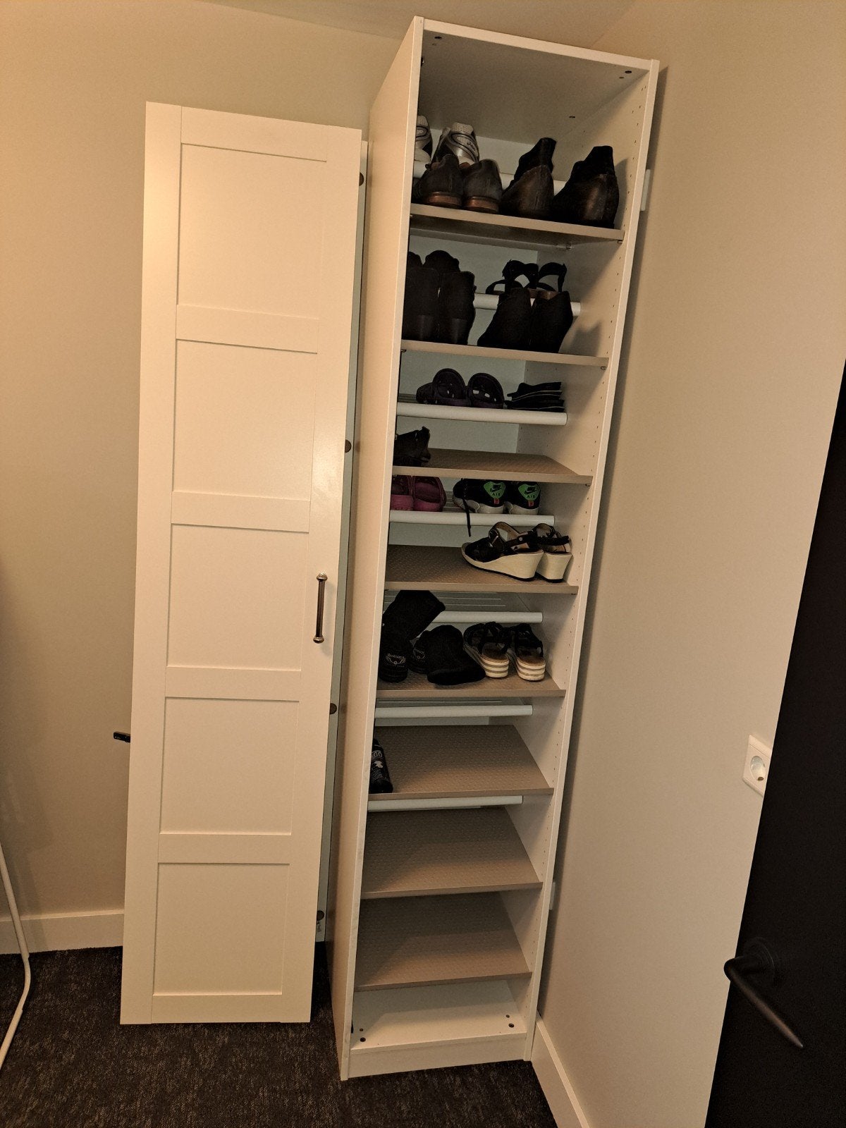 IKEA PAX schoenenkast met deur, Ophalen, Gebruikt, Modern, Functioneel