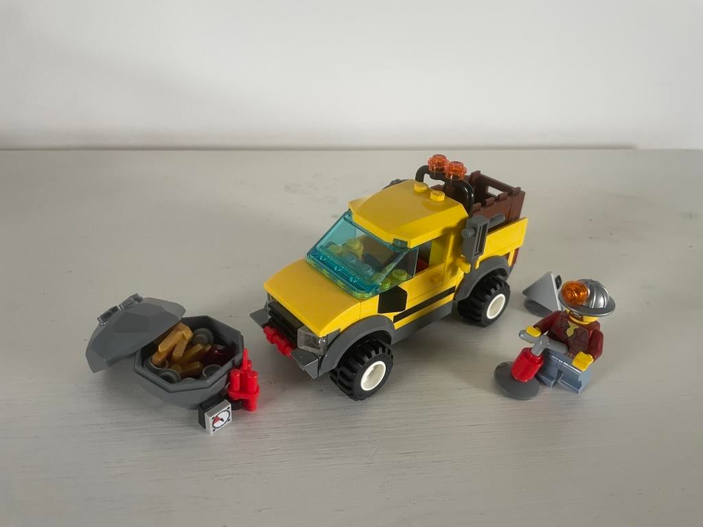 Lego City 4200 mijnbouw 4x4, Kinderen en Baby's, Speelgoed | Duplo en Lego, Ophalen of Verzenden, Zo goed als nieuw, Lego