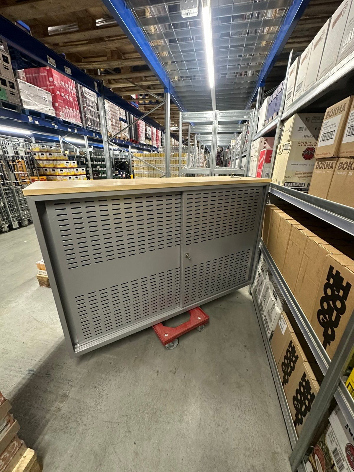 Archiefkast, Huis en Inrichting, Kasten | Roldeurkasten en Archiefkasten, Ophalen, Zo goed als nieuw, 25 tot 50 cm, 50 tot 100 cm