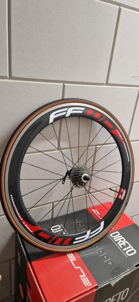 FFWD F6R Carbon clincher wielset, Wiel, Gebruikt, Racefiets, Ophalen of Verzenden