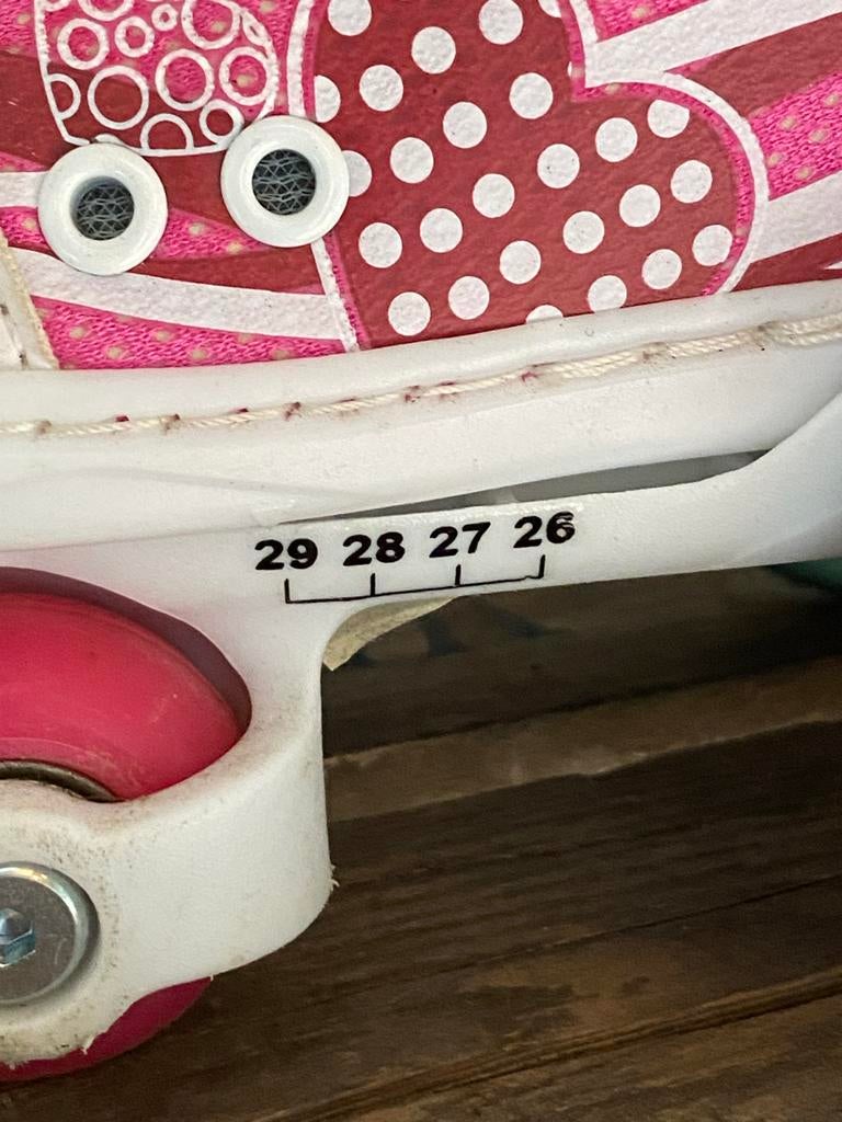 Leuke verstelbare rolschaatsen van hudora, Ophalen of Verzenden, Gebruikt, Kinderen