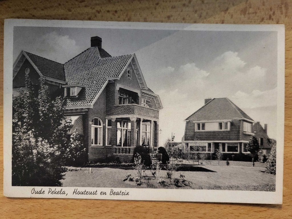 ansicht OUDE PEKELA houtrust, Ophalen of Verzenden, Voor 1920, Groningen