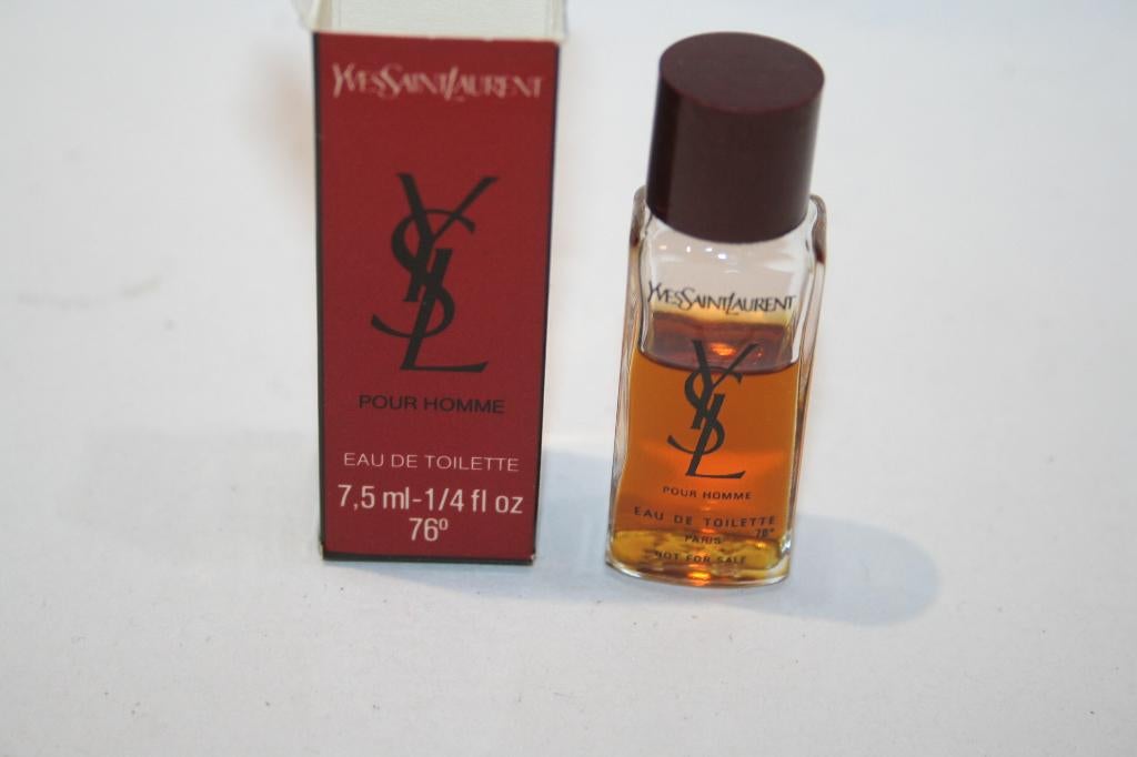 Yves Saint Laurent "YSL" 7,5 ml Eau de Toilette Nieuw, OVP, Verzenden, Zo goed als nieuw, Miniatuur, Gevuld