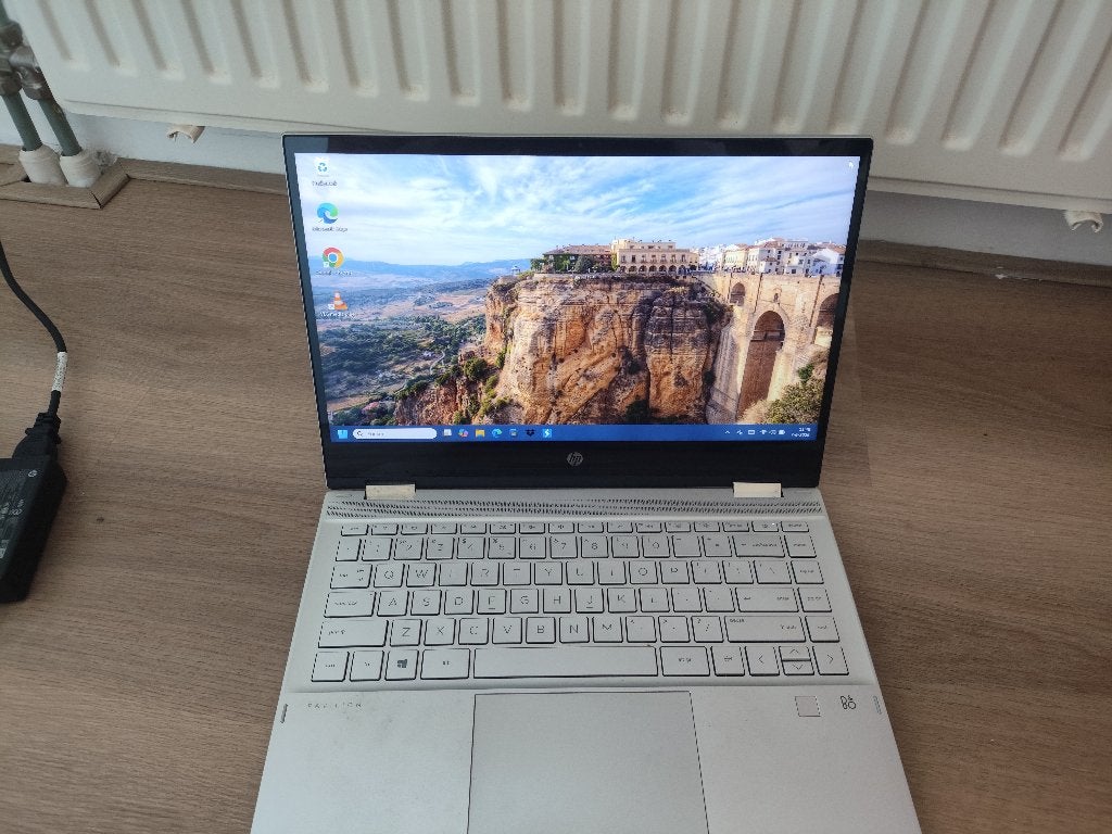 hp pavilion x360 14 dw0800nd, Computers en Software, Windows Laptops, Gebruikt, 2 tot 3 Ghz, Qwerty, 14 inch