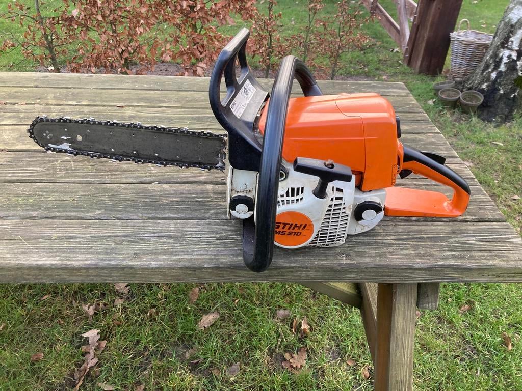 Stihl ms 210 motorzaag, Ophalen, Zo goed als nieuw