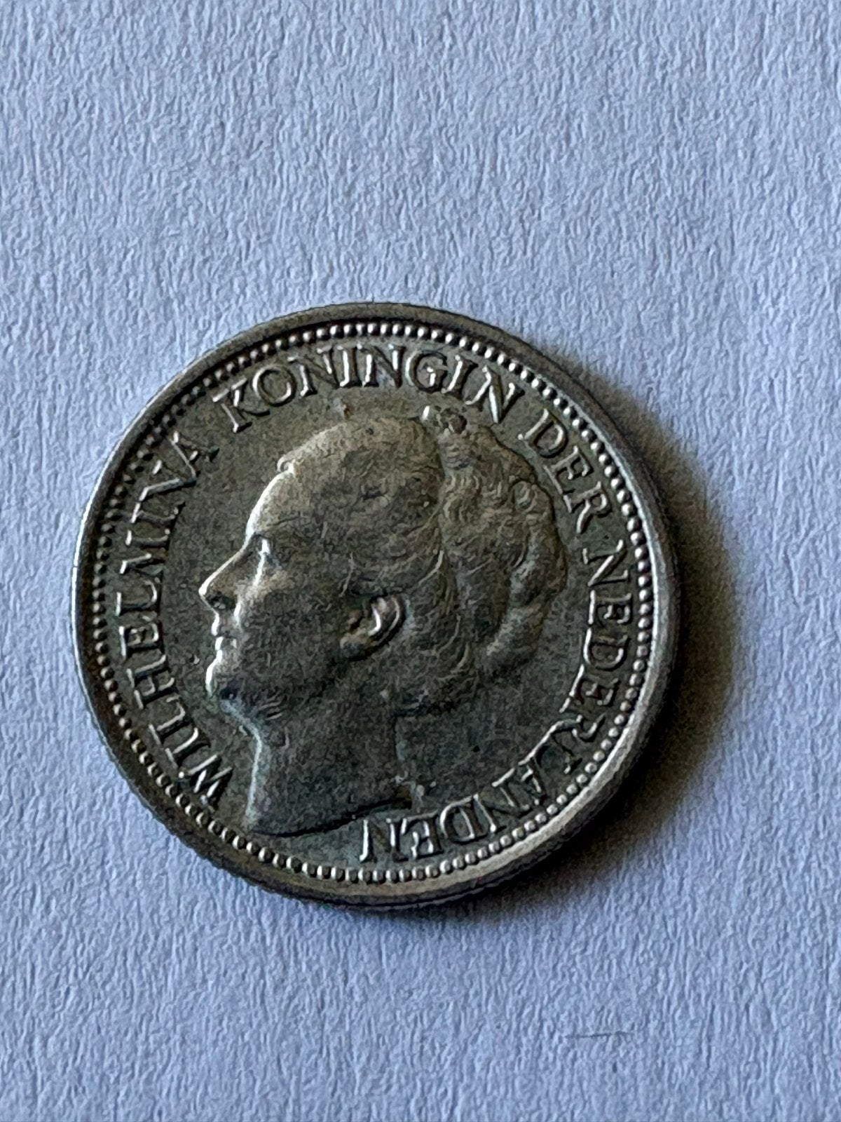 Zilveren 10 cent munt Koningin Wilhelmina 1937, Zilver, Ophalen of Verzenden, 10 cent, Koningin Wilhelmina