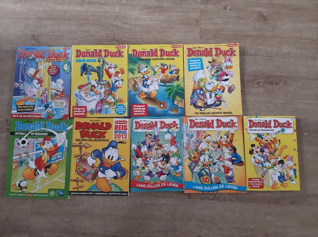 Donald Duck Kruidvat ,Reis ,Avonturen ,Aqua Duck, Meerdere stripboeken, Ophalen of Verzenden, Gelezen