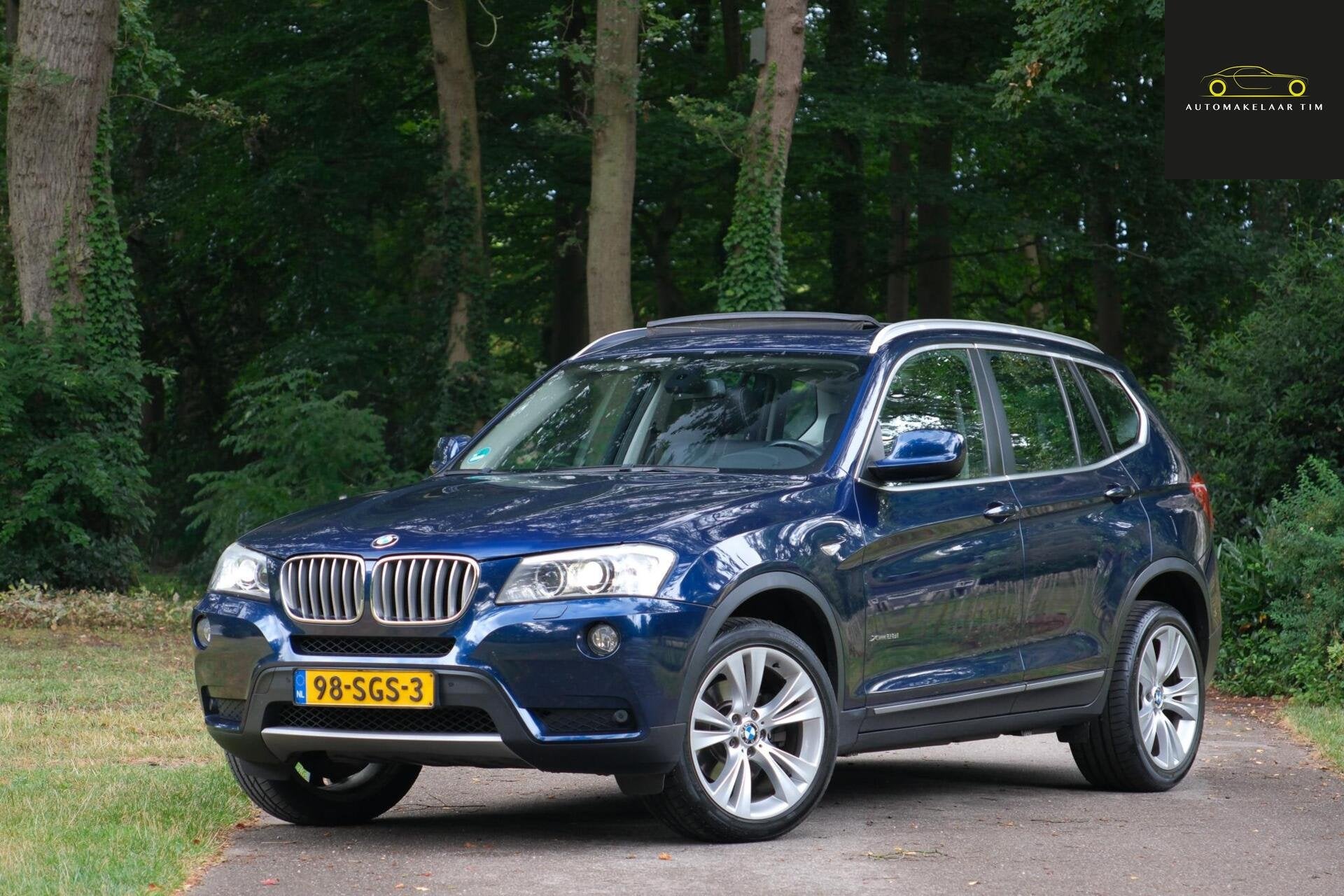 BMW X3 xDrive28i High Executive / Orig NL, Auto's, BMW, Bedrijf, Te koop, X3, 4x4, ABS, Achteruitrijcamera, Airbags, Airconditioning