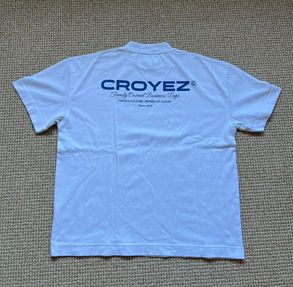Croyez tshirt heren maat M shirt wit, Ophalen, Maat 48/50 (M), Wit, Zo goed als nieuw