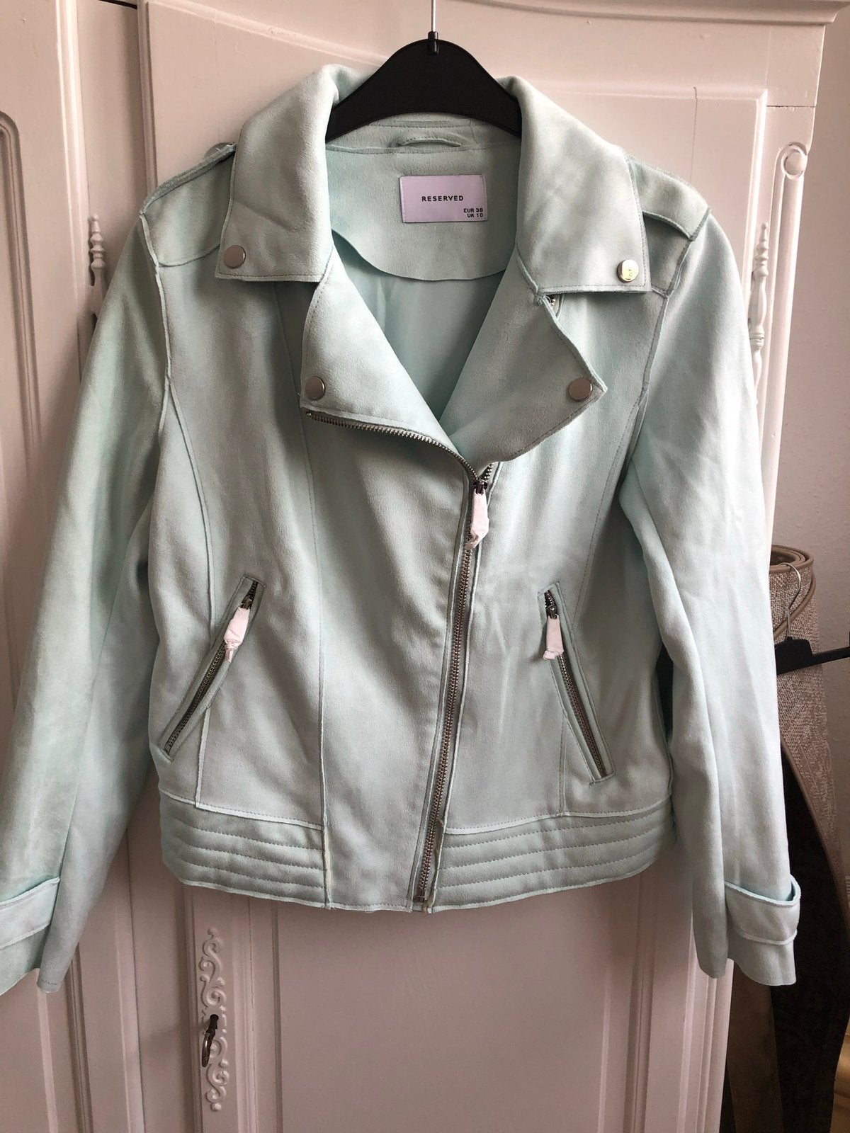 Nieuw mint groen jas merk Reserved maat 38, Kleding | Dames, Ophalen of Verzenden, Nieuw, Maat 38/40 (M), Overige kleuren