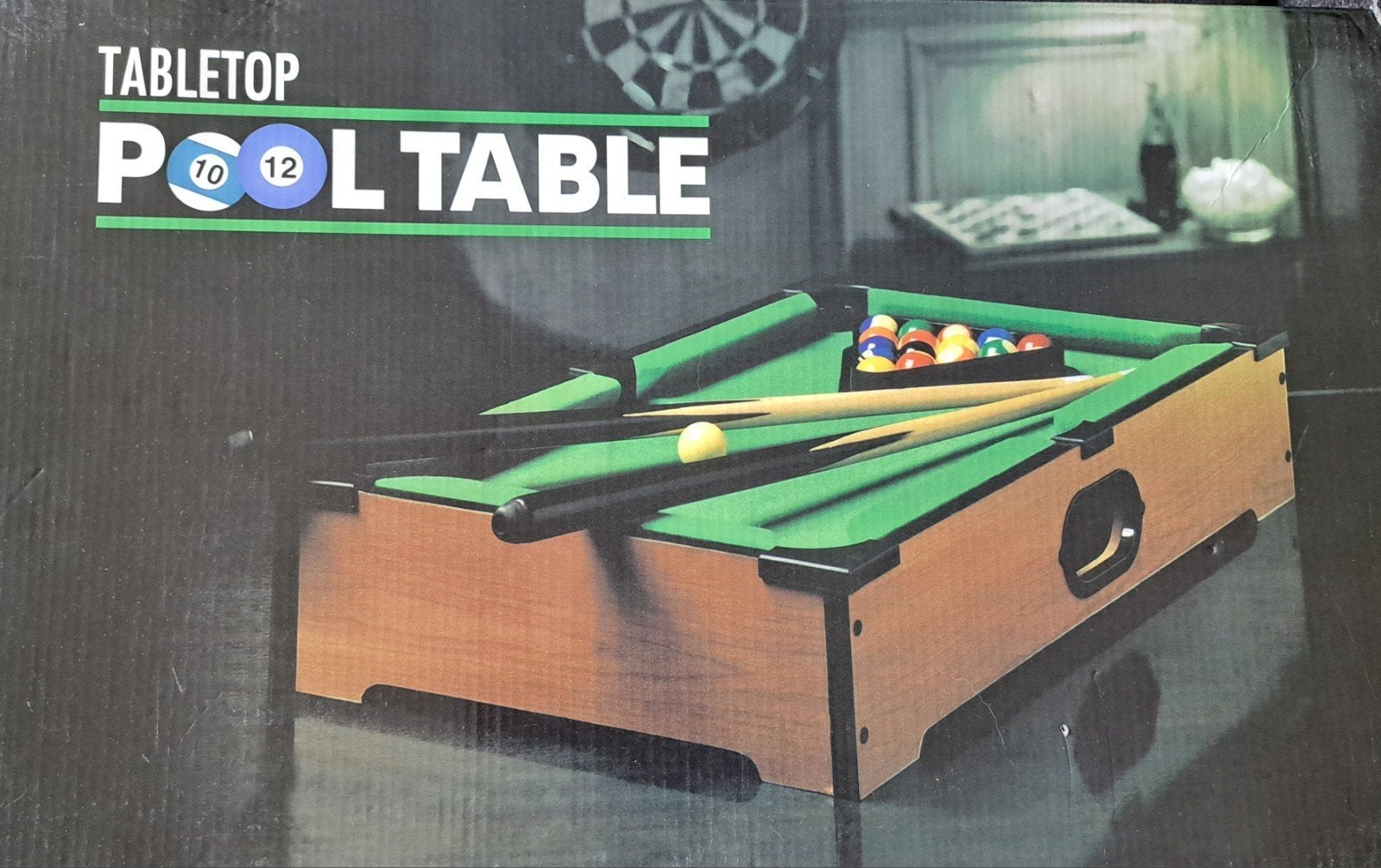 Mini Pooltafel - Compleet met accessoires, Ophalen, Zo goed als nieuw, Pooltafel