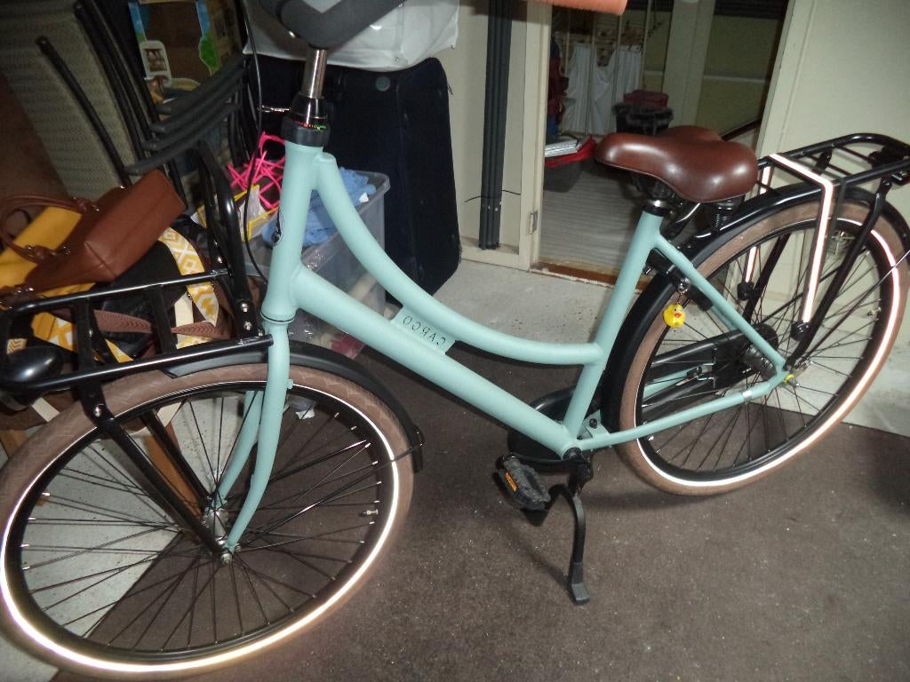 Damesfiets, Fietsen en Brommers, Fietsen | Dames | Damesfietsen, Terugtraprem, 47 tot 50 cm, Versnellingen, Zo goed als nieuw