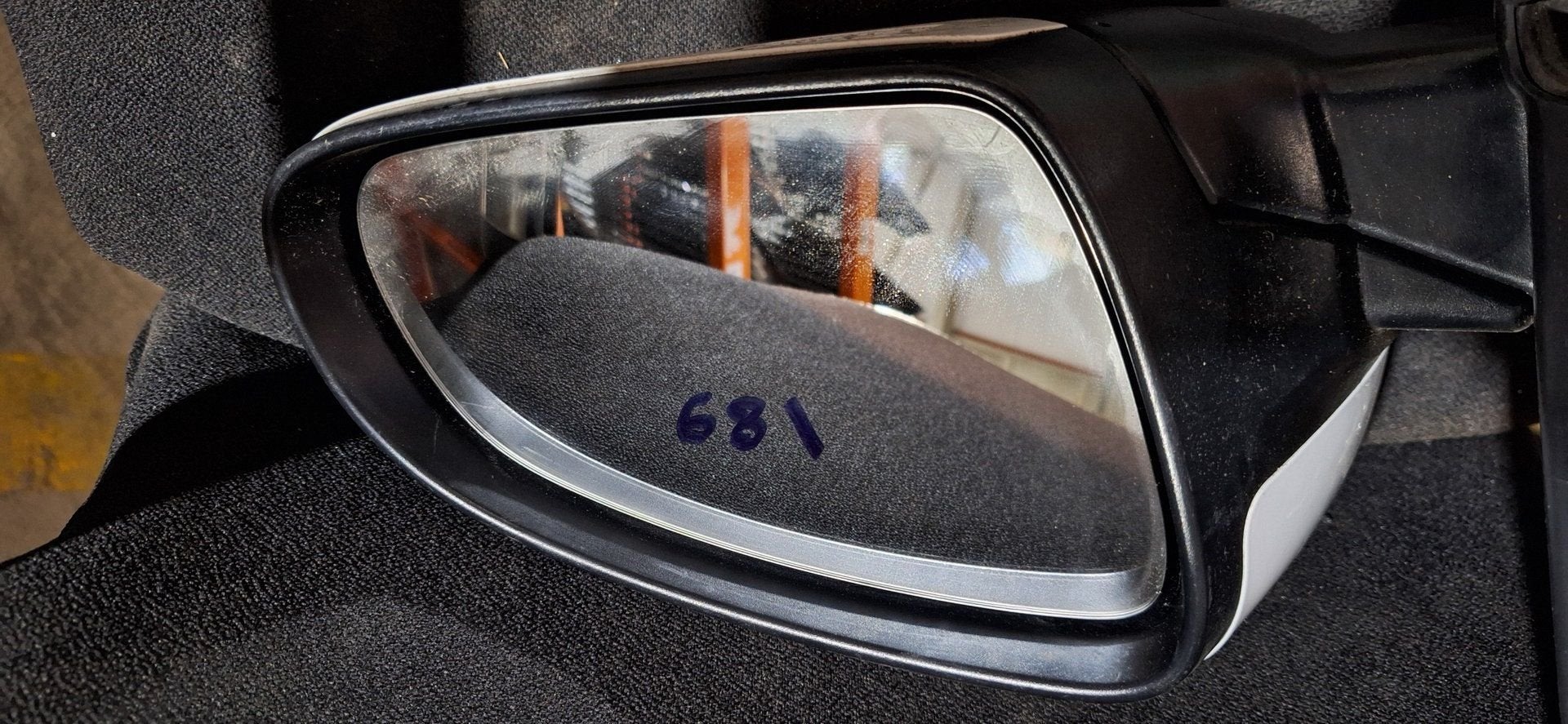 Hyundai i30 / i20 Buitenspiegel Links Wit (2012-2017) - Knip, Gebruikt, -, -, Ophalen of Verzenden