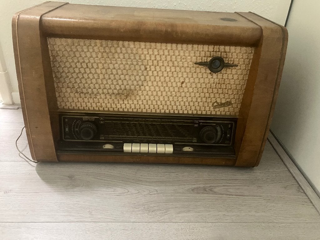 Antieke radio, Antiek en Kunst, Ophalen of Verzenden