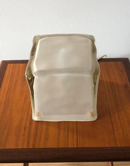 Vintage Iviken Ice Cube tafellamp | TYP B0012 | jaren 90, Ophalen of Verzenden, Minder dan 50 cm