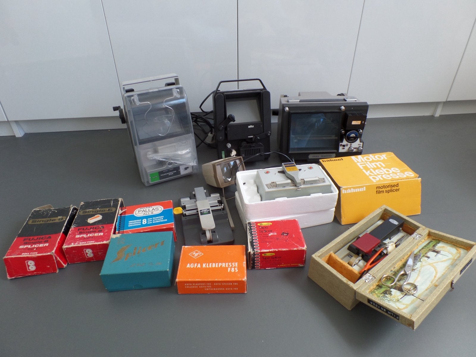 Film viewers en splicers divers, Ophalen of Verzenden, Gebruikt