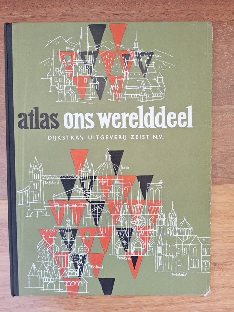 Atlas ons werelddeel, Gelezen, Overige atlassen, 1800 tot 2000, Europa Overig
