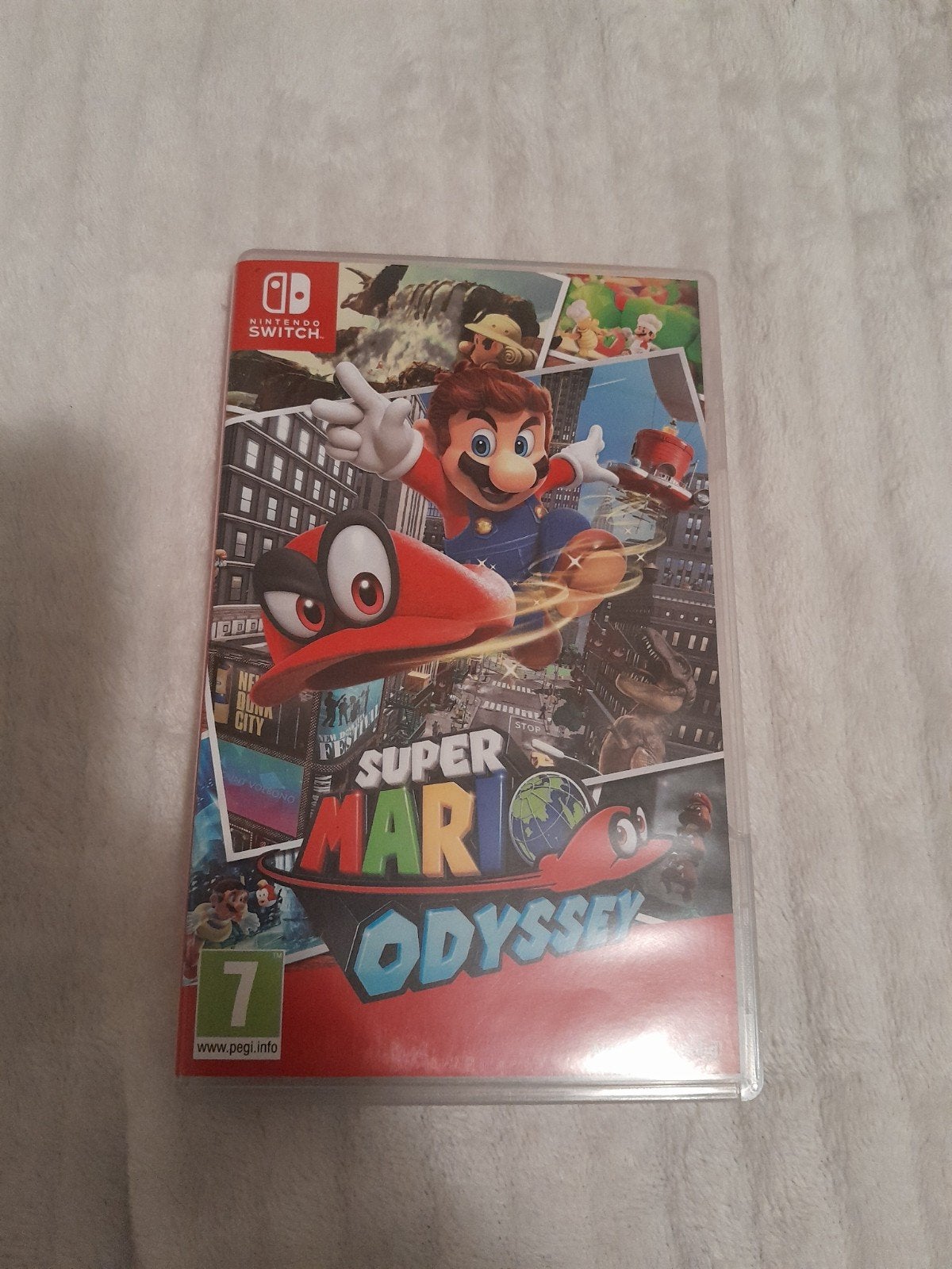 Super Mario Odyssey voor Nintendo Switch Lite, Spelcomputers en Games, Games | Nintendo Switch, Ophalen, 1 speler, Zo goed als nieuw