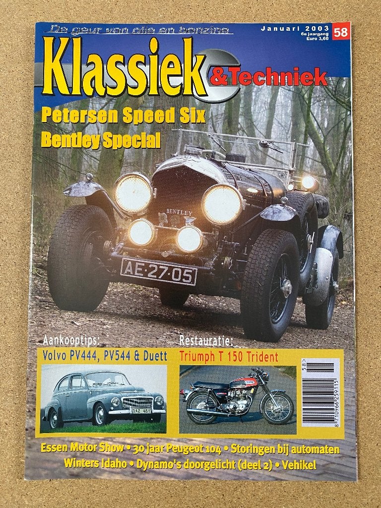 Klassiek & Techniek 58 2003, Verzenden, Gelezen, Algemeen