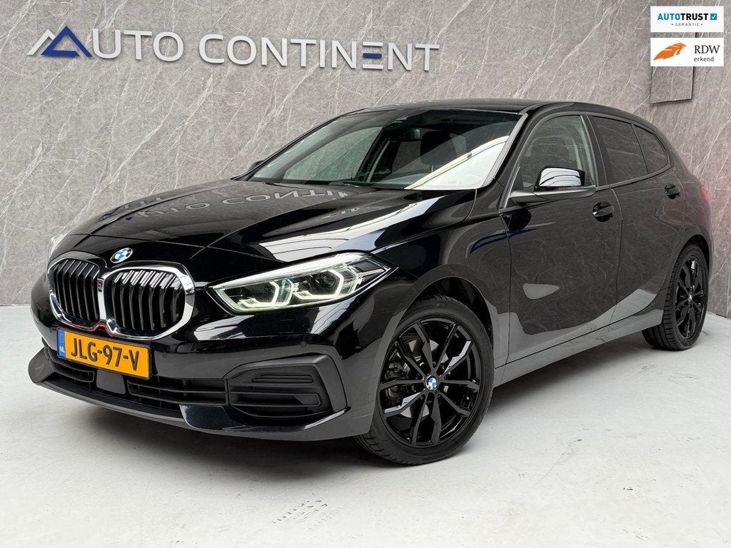 BMW 1-serie 116d High Executive / Nette Auto, Gebruikt, 116 pk, Zwart, Bedrijf