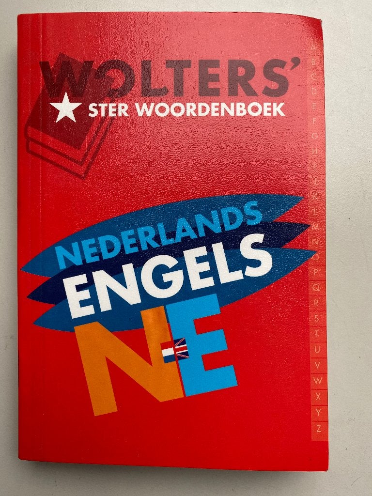 Wolters sterwoordenboek Ne-En., Ophalen of Verzenden, Zo goed als nieuw, Koenen of Wolters, Engels
