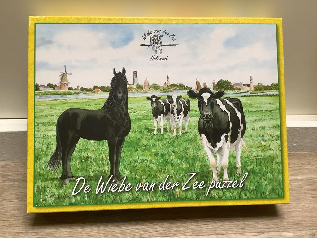De Wiebe van der Zee puzzel - 1000 stukjes, Ophalen of Verzenden, 500 t/m 1500 stukjes, Zo goed als nieuw, Legpuzzel