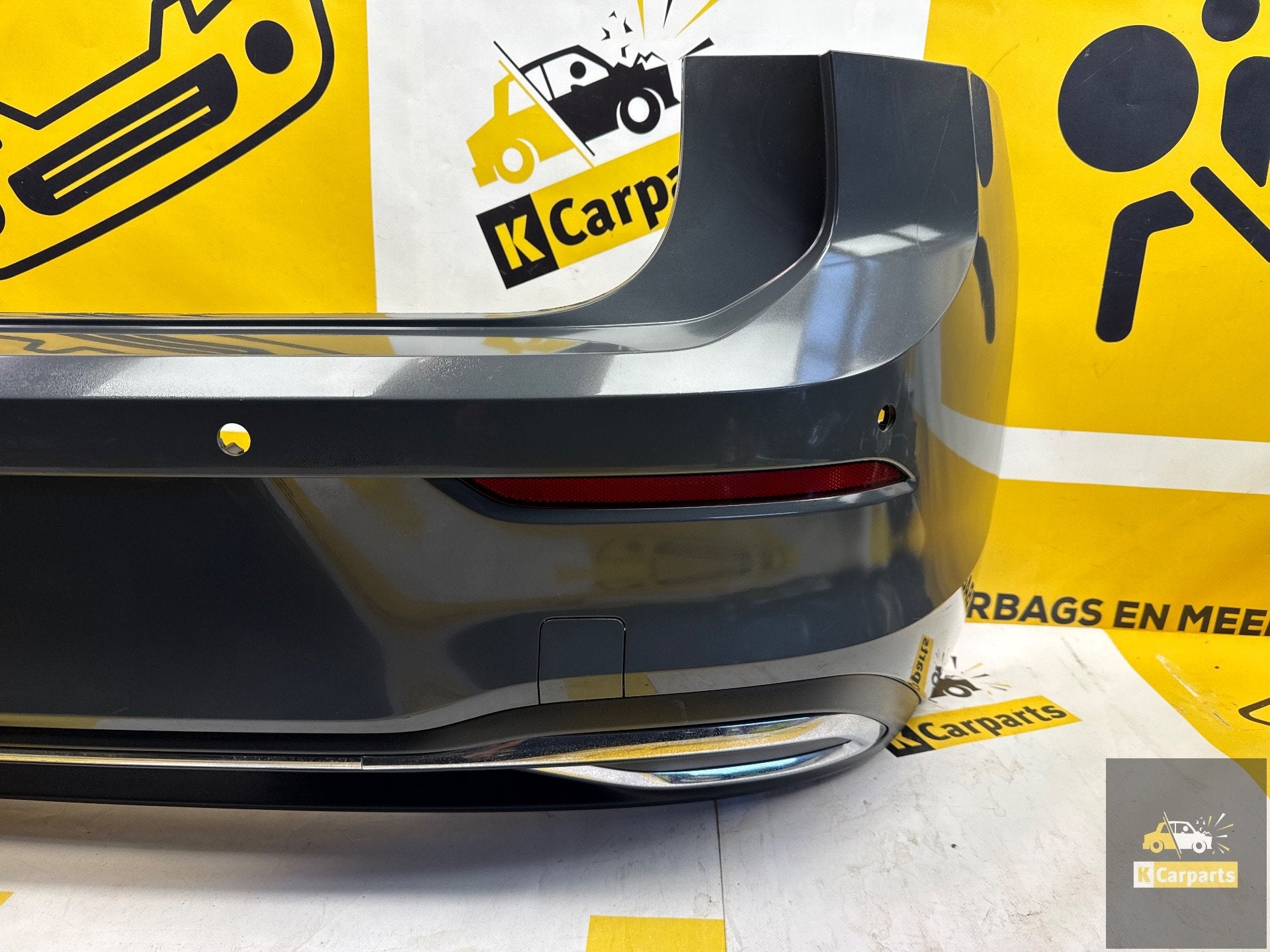 VW Golf 8 VIII Achterbumper 5H6807421C 6pdc Style Achterbump, Gebruikt, Volkswagen, Volkswagen AG, Achter