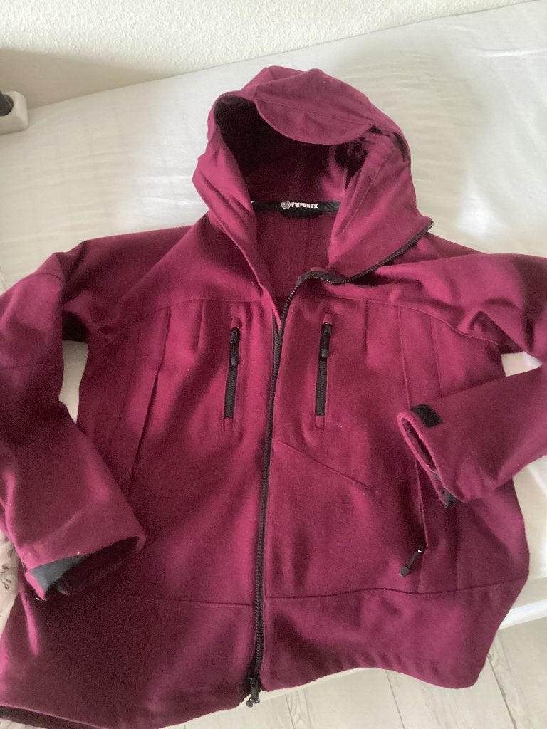 Loden jas, Bergmaid, Petromax, Kleding | Dames, Jasjes, Kostuums en Pakken, Paars, Maat 42/44 (L), Ophalen of Verzenden, Jasje