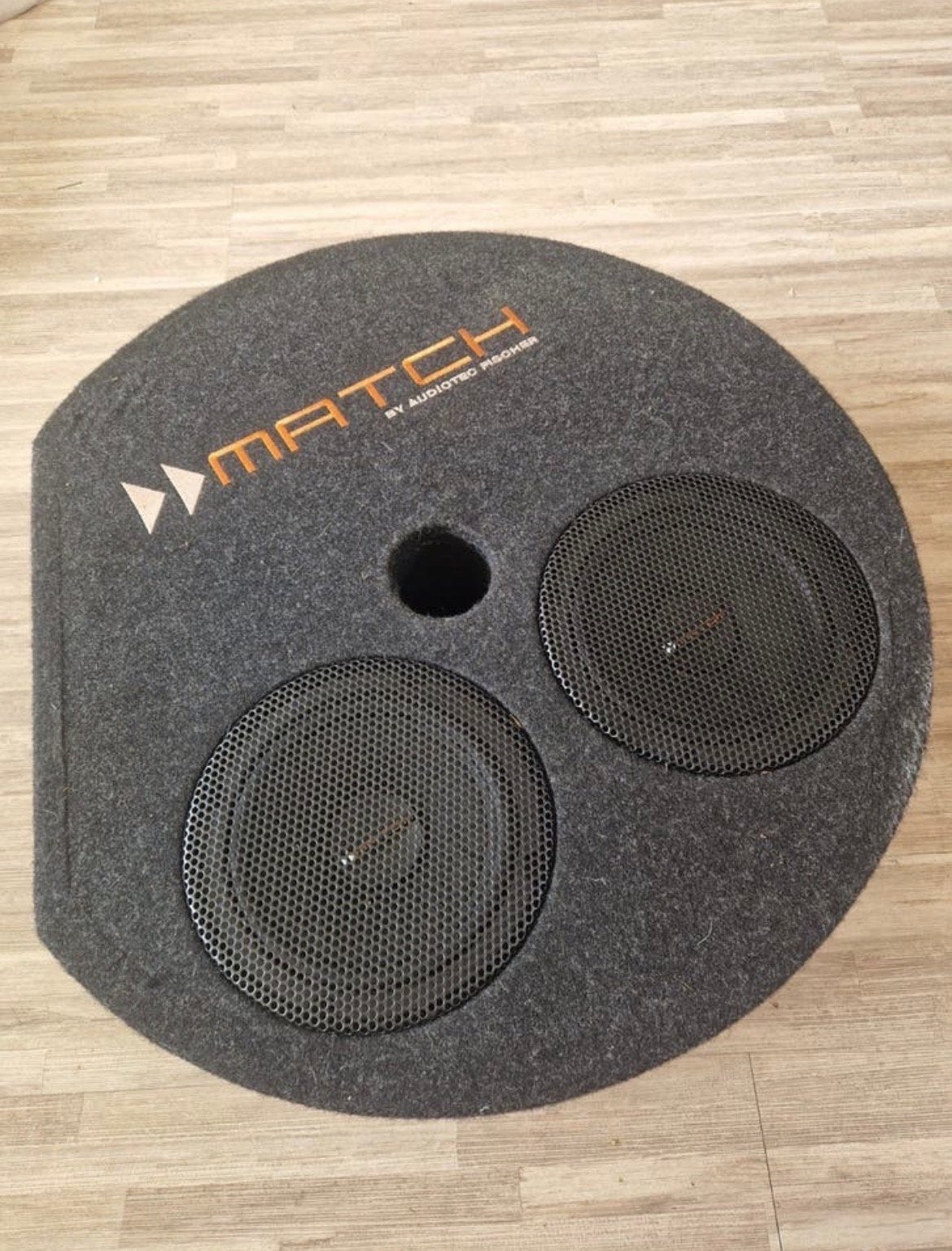 Audiotec Fischer PP 7S-D Subwoofer, Auto diversen, Ophalen, Gebruikt