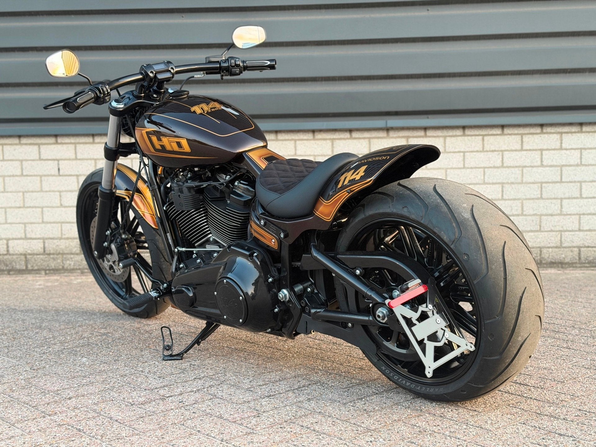 Harley Davidson FXBRS Softail Breakout 114 Custom BJ 2020, LED Verlichting, Chopper, Bedrijf, Meer dan 35 kW