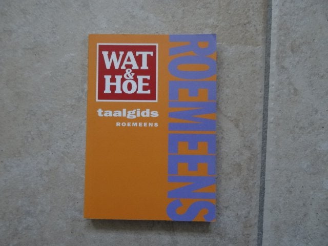 wat en hoe taalgids Roemeens / Roemenie, Boeken, Reisgidsen, Overige merken, Europa, Ophalen of Verzenden, Taalgids