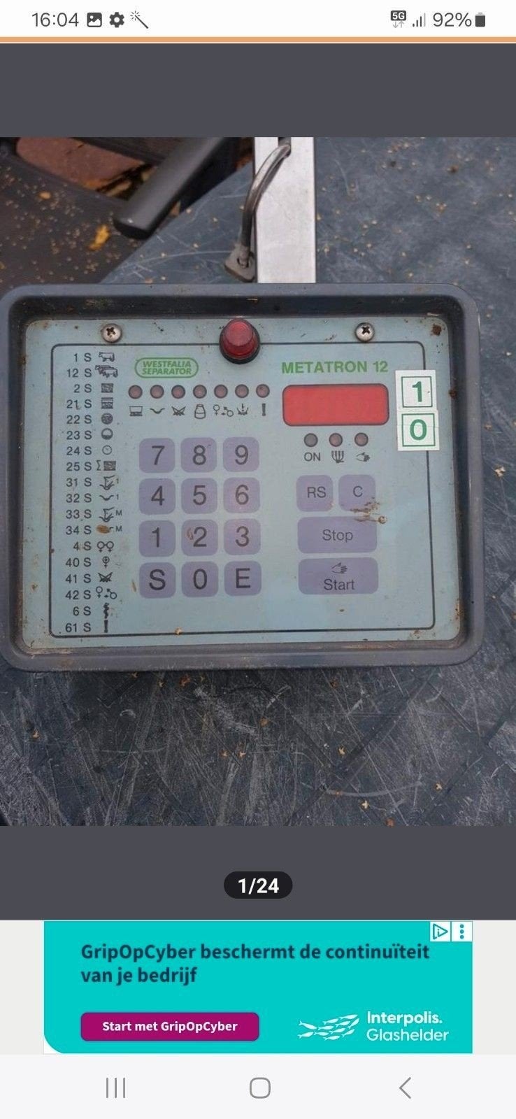westfalia metatron 12 nieuwste type, Ophalen of Verzenden