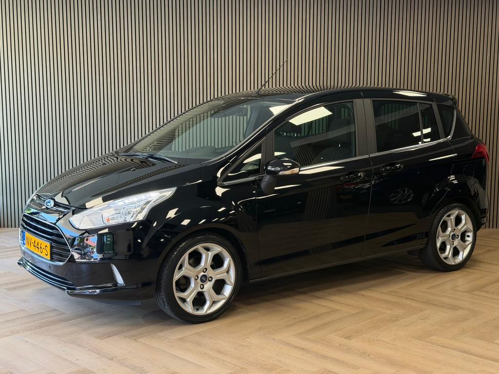 Ford B-Max 1.0 EcoBoost Titanium NAVI PANODAK CAMERA TREKHAA, Auto's, Ford, Bedrijf, Te koop, B-Max, ABS, Achteruitrijcamera, Airbags