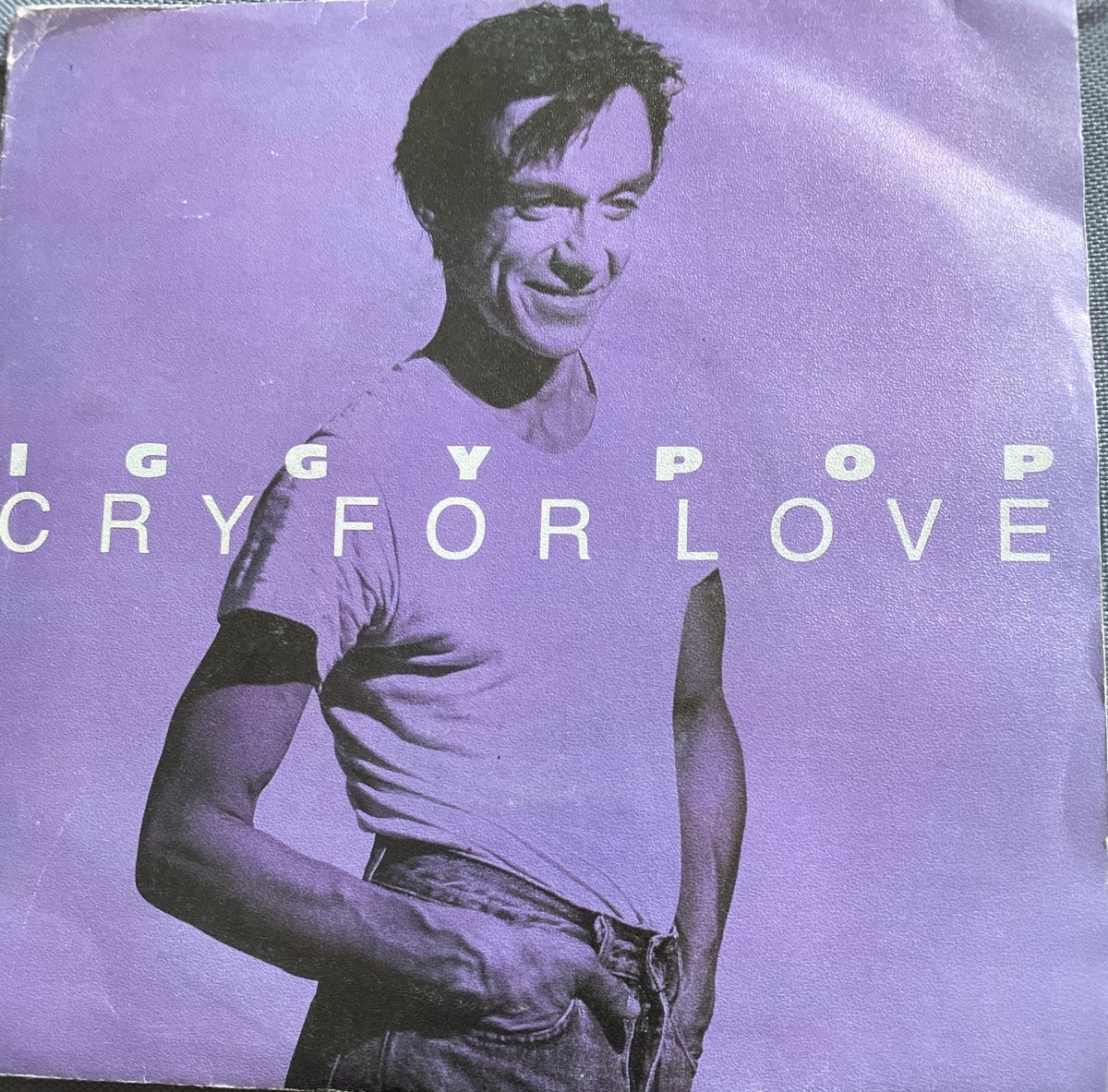 Iggy Pop - Cry For Love (Vinyl Single), Cd's en Dvd's, Vinyl Singles, Ophalen, 1980 - 1989, Gebruikt, Pop