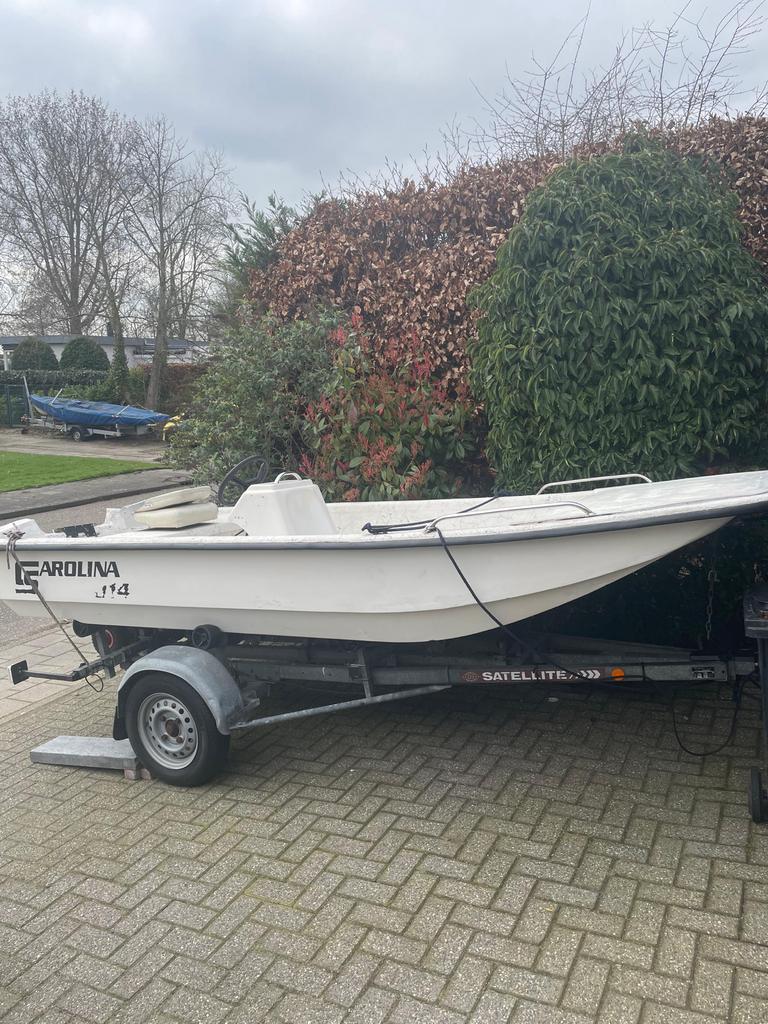 Carolina J14 Consoleboot/ visboot, Watersport en Boten, Vis- en Consoleboten, Gebruikt, Ophalen