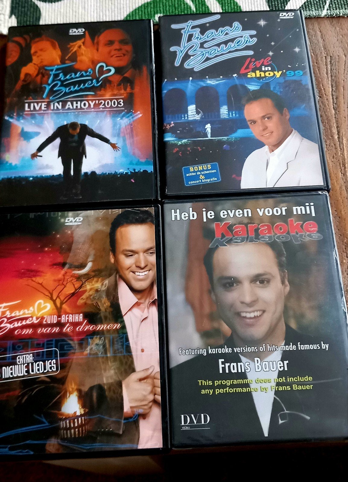 Frans Bauer 4x dvd,s, Alle leeftijden, Ophalen of Verzenden, Zo goed als nieuw