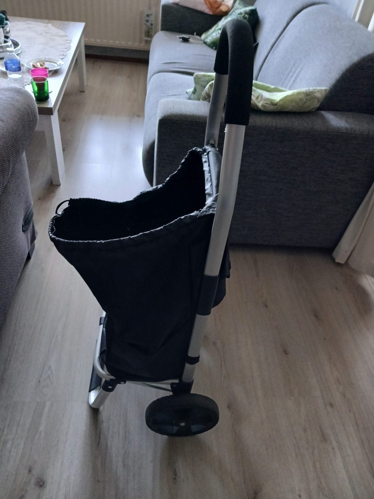 Boodschappen trolley, Ophalen, Gebruikt, 30 cm of meer, Wieltjes