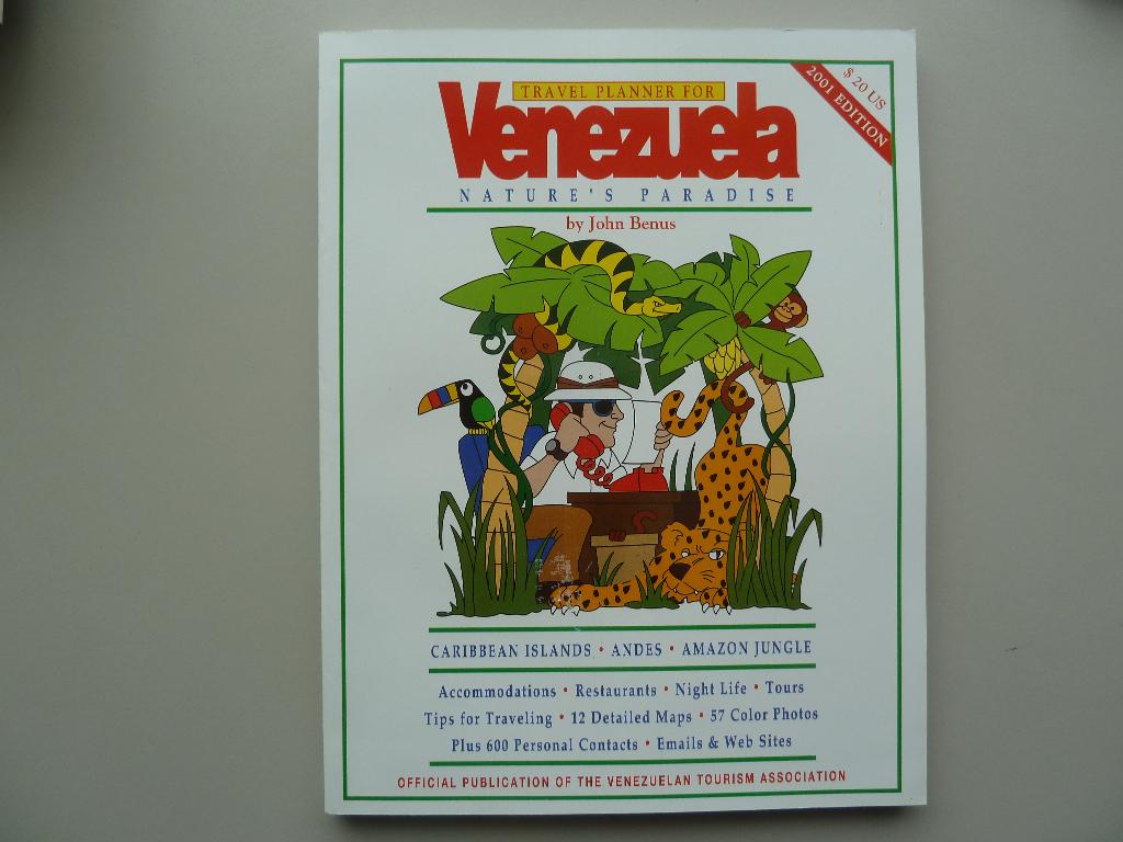 Travel Planner for Venezuela, Boeken, Reisgidsen, Nieuw, Reisgids of -boek, Zuid-Amerika, Overige merken, Ophalen of Verzenden