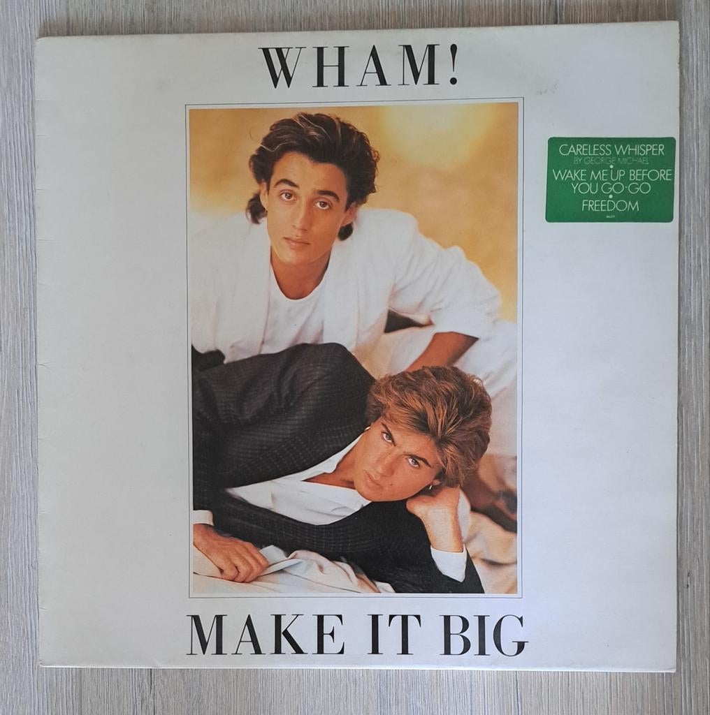 LP   Wham! - Make It Big LP (1984), Cd's en Dvd's, Vinyl | Pop, Gebruikt, Fotohoes, 1980 - 1989, Ophalen of Verzenden