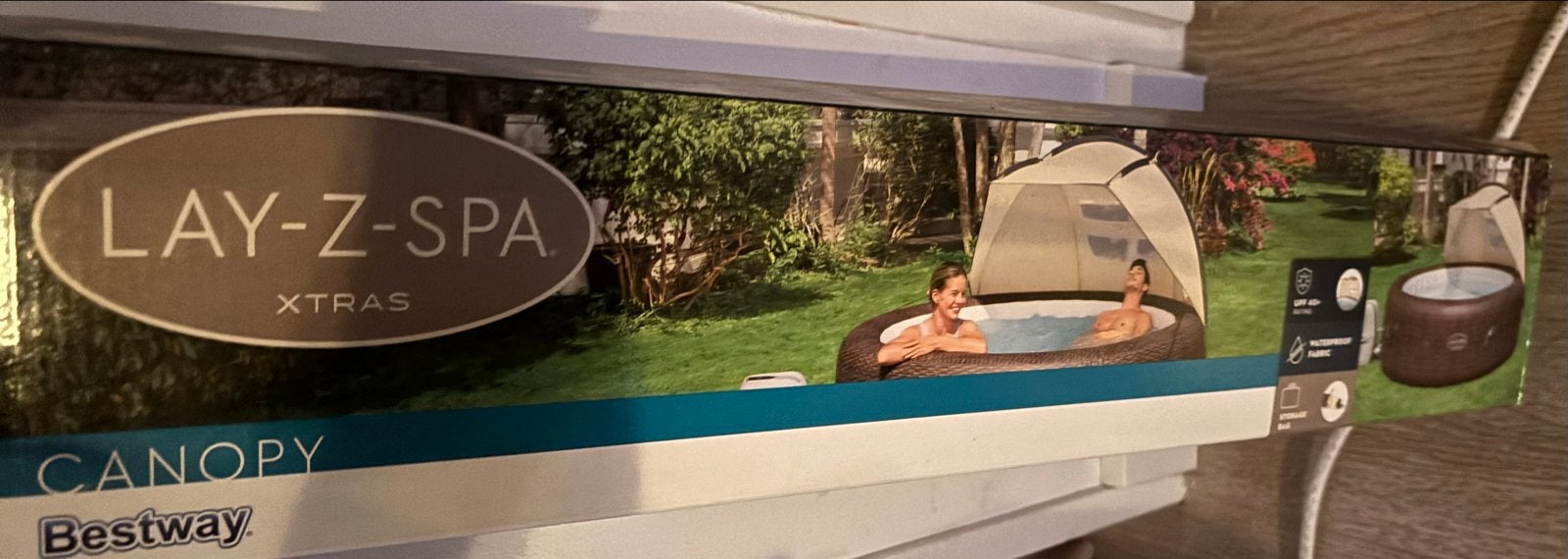 Lay-Z-Spa XTRAS Canopy Bestway -, Ophalen, Zo goed als nieuw