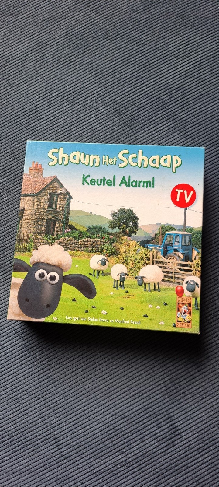 Shaun Het Schaap Keutel Alarm! Bordspel Games 999, Ophalen of Verzenden, Gebruikt, Games 999