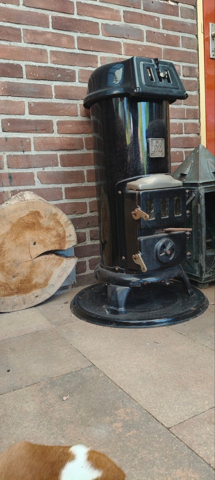 Kachel Etna - Vrijstaande Houtkachel, Huis en Inrichting, Kachels, Ophalen, Gebruikt, Houtkachel, Vrijstaand